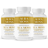 3–Bottle Sea Moss Capsules Pack