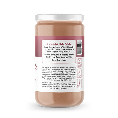 Sea Moss Premium Gel with Elderberry | 8 oz
