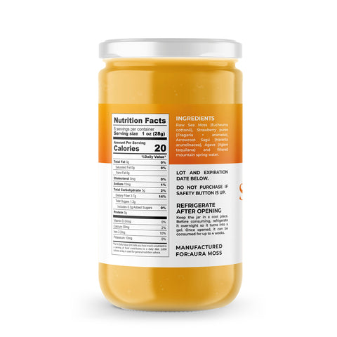 Sea Moss Premium Gel with Mango | 8 oz