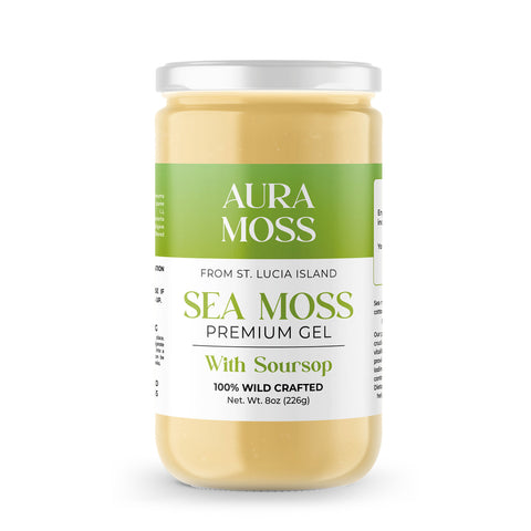Sea Moss Premium Gel with Soursop | 8 oz
