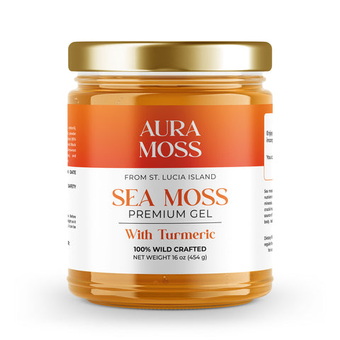 Sea Moss Premium Gel with Turmeric | 16 oz